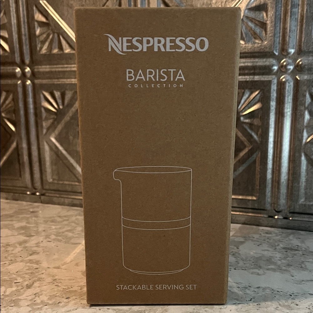 Nespresso Barista Collection in Brown Box